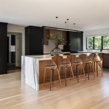 Contemporary Kitchen with Scullery