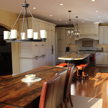 Traditional New England Colonial Remodel - Kitchen