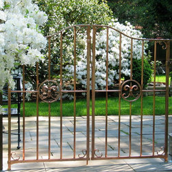 Solid Copper Gates, Trellis and Fence - Home Fencing And Gates