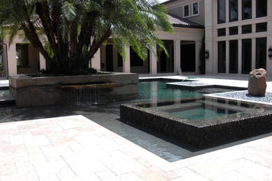 Example of a pool design in Miami