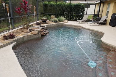 Example of a pool design in Orlando