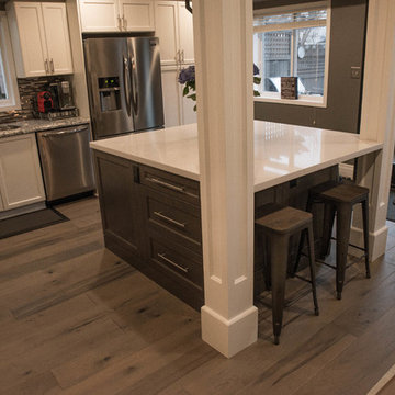 Main Floor and Kitchen Renovation.
