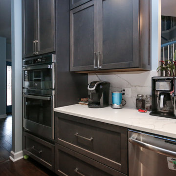 Dated kitchen gets a fresh new look