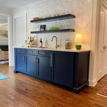 Basement wet bar
