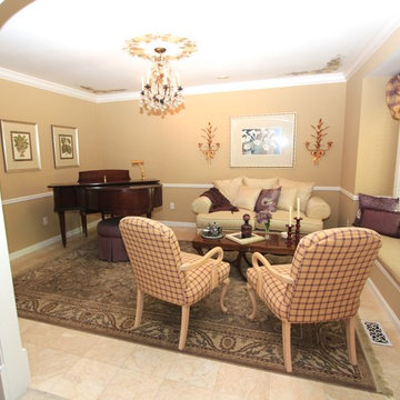 (Dining After, Now Living Room) Switching Living Room and Dining Room