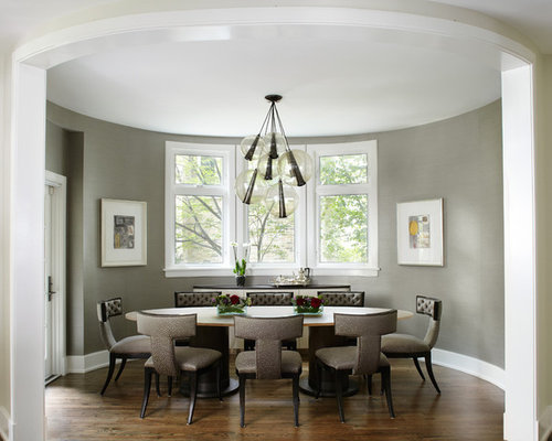 Best Grey  Dining  Room  Design  Ideas  Remodel Pictures Houzz