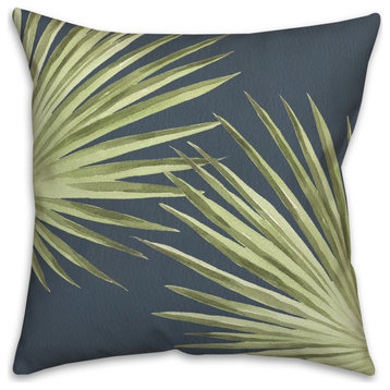 Palm Leaves 1 16x16 Indoor / Outdoor Pillow