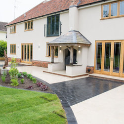 Midnight Black Limestone Setts - Paving, Stones & Walling