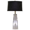 Waterford Astrum Clear Crystal Large Table Lamp 27" H