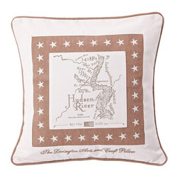 Lexington Arts & Crafts Sham White/Beige - Bed Cushions