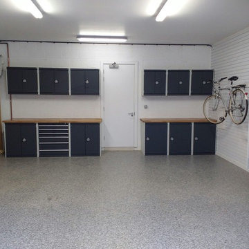 Garageflex Cambridge Case Study: inc Metal Cabinets, Resin Floors and more
