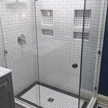 Frameless Slider Shower Glass