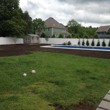 Rectilinear Stepping Stone Design & Planting Project, Northborough MA