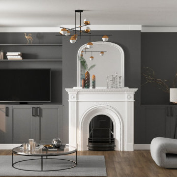 Redesign of Three Rooms in a House in London