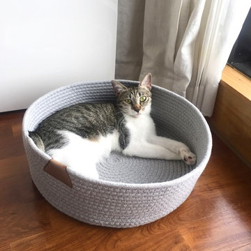 Multifunctional cat scratching bed