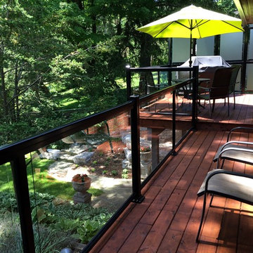 Aluminum and Glass Deck Railings - 101