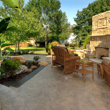 Patio + Fireplace