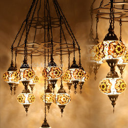 Turkish Style - Mosaic Lighting - Chandeliers