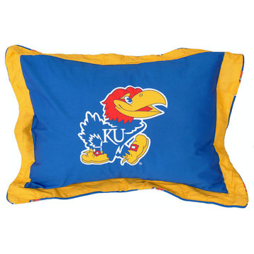 Kansas Jayhawks Printed Pillow Sham