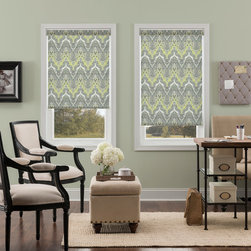 Waverly Roller Shades Palace Sari Elephant - Roller Shades