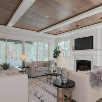 Living Room with Veranda View