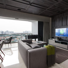 Houzz Tour: This Apartment's Interior Hauls in the Stellar View