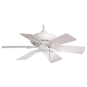 Casablanca 31 Wailea Snow White Ceiling Fan Transitional