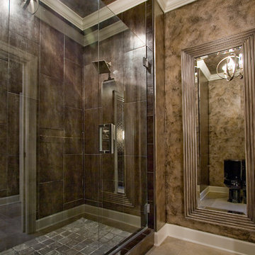 Benton Arkansas Modern Shower Design