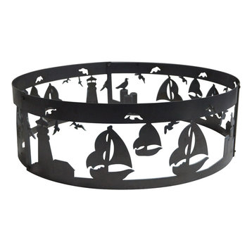 Sailboat Fire Ring, 30", 38