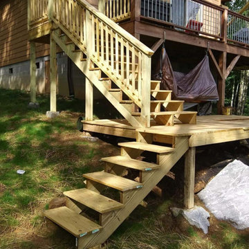 Landslide from Water & Soil Erosion Backyard Transformation