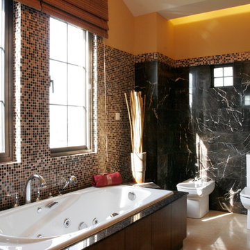 Rooms - Bathrooms - With Antique Chinese Design Elements