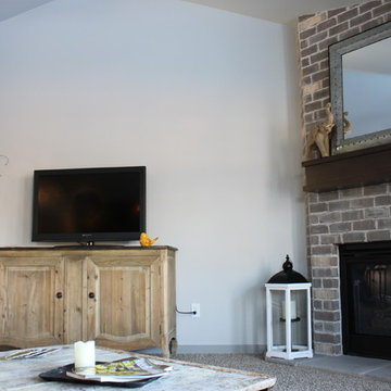 Modern Rustic Family Room
