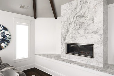 Family room - transitional family room idea in Other