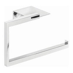 Secret Bath. Modern Large Towel Ring. Sidney Collection. - Towel Rings