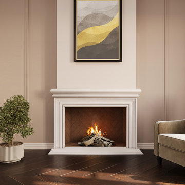 Grand Palermo Fireplace Surround