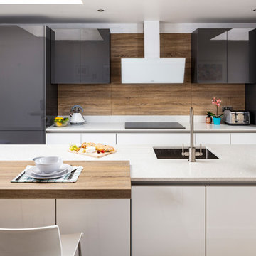 Kube Featured Kitchen. Jane and Graham in Dublin 3.