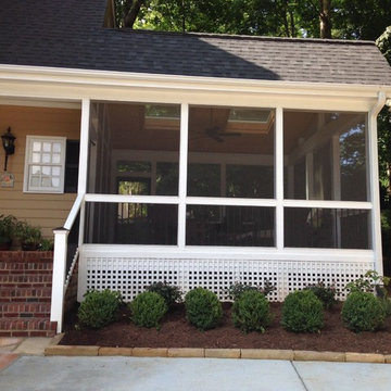 Screened Porch Addition Inside the Beltline