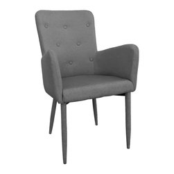 Barton Chair in Grey - Dining Chairs