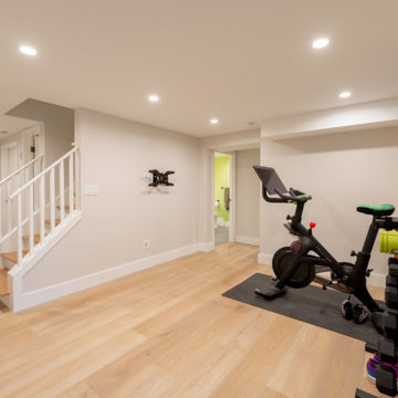 Flexible-Use West Seattle Basement Remodel