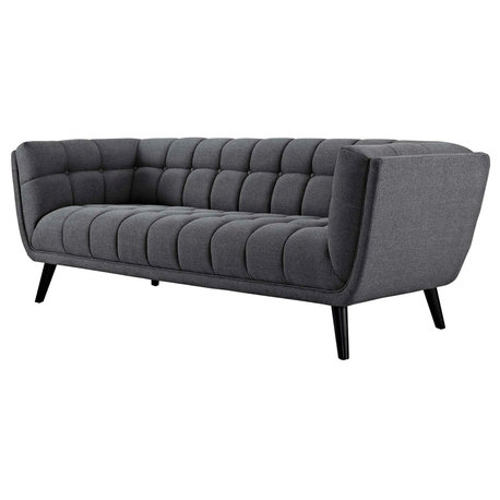 Modern Contemporary Urban Living Living Room Lounge Sofa, Gray