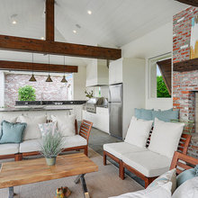 kitchen + livingroom