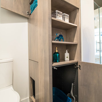 Downtown Minneapolis Custom Bathroom Cabinet