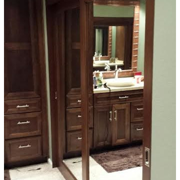Mirrored Bypass Doors