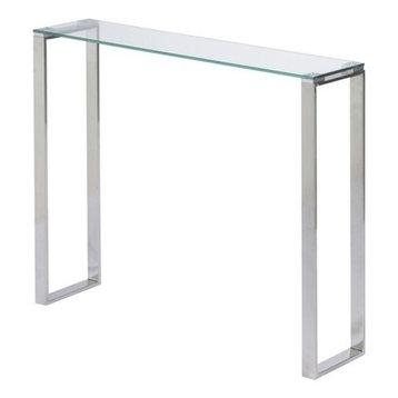 The 15 Best Glass Top Console Tables, Small Console Table Glass Top