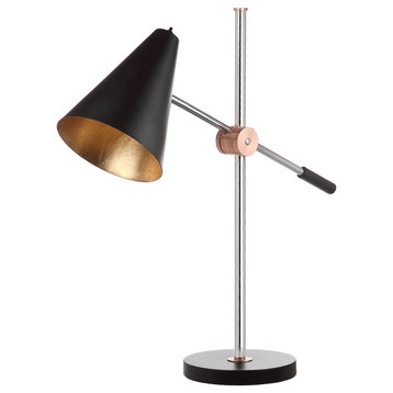Safavieh Alexus 28" High Table Lamp, Black