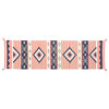 Navajo Design Rug, 3'X10' Runner Hand Woven 100% Wool Flat Weave Rug