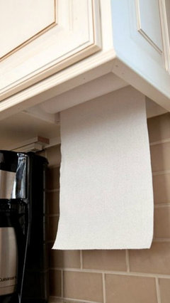 Where to put the paper towel holder