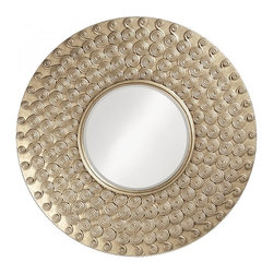 www.essentialsinside.com: symphony round framed wall mirror - Wall Mirrors