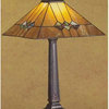 Meyda lighting 27855 22"H Martini Mission Table Lamp.609