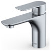 Karran KBF420 1-Hole 1-Handle Basin Faucet With Pop-up Drain, Stainless Steel
